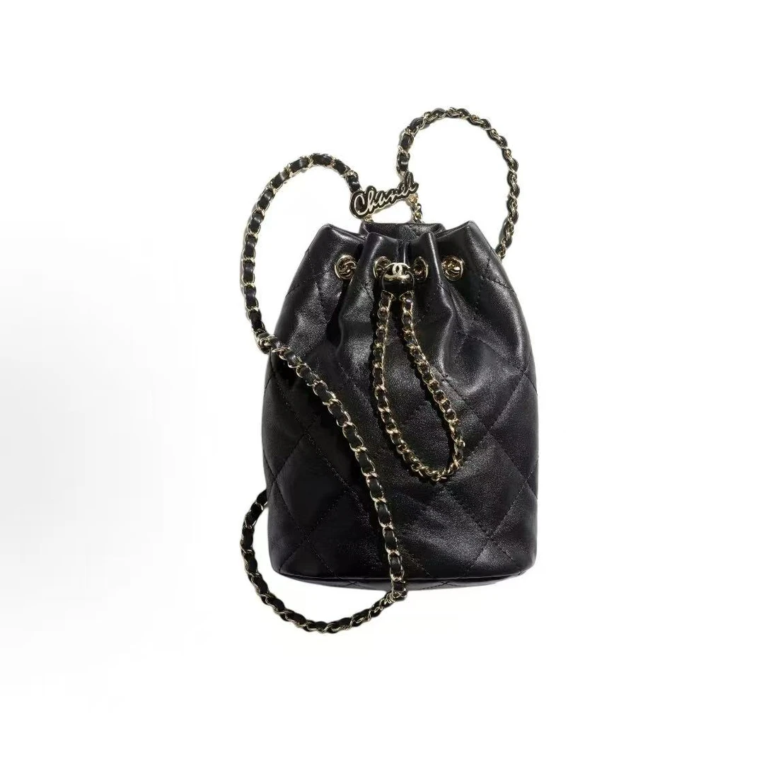 99新 Chanel/香奈儿 【小熊专属福利】24s水桶包 安洁利严选