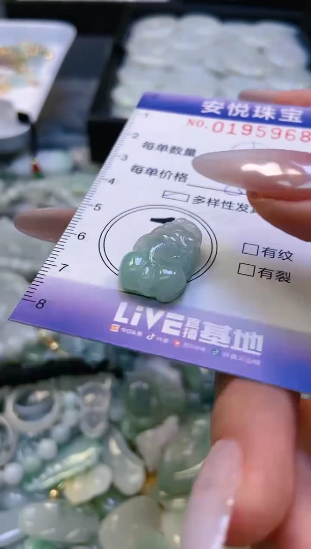 翡翠未镶嵌颈饰闪购0195968多样性发其一
