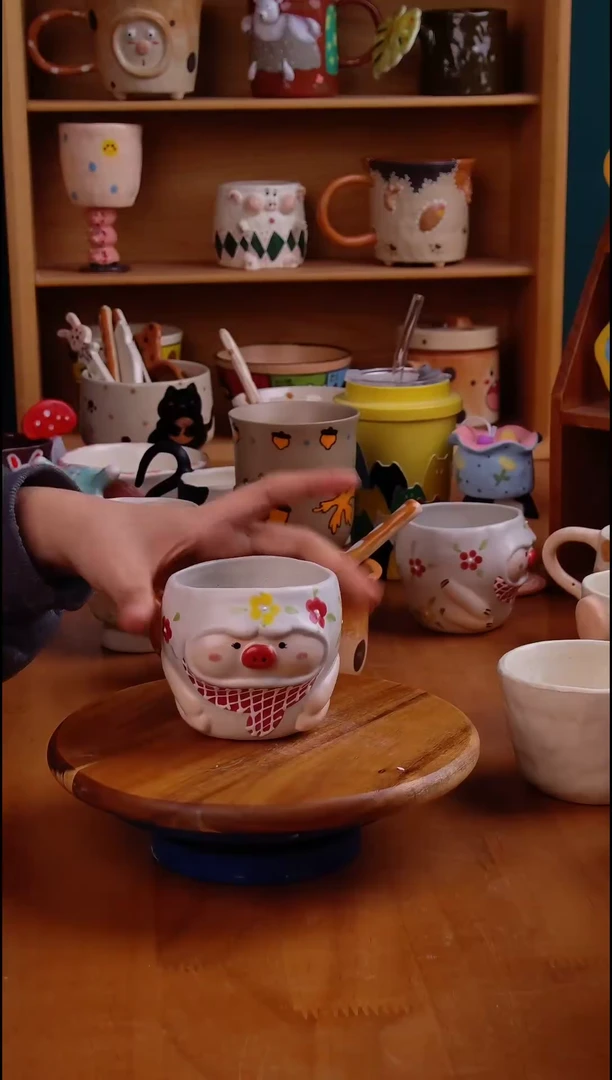 摆件陶景德镇手工原创陶瓷