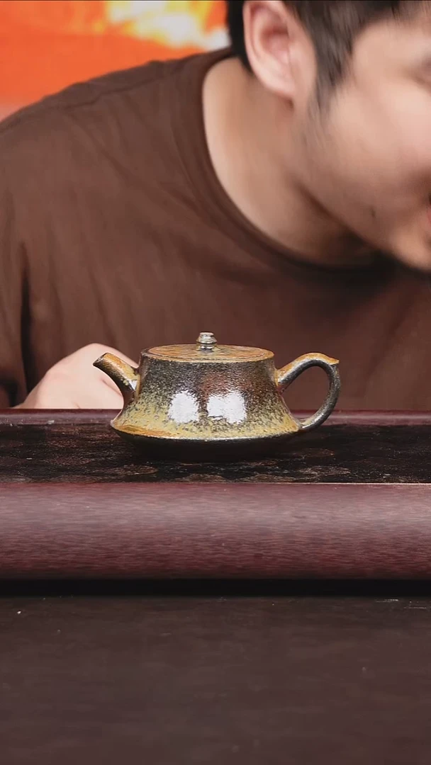 茶壶紫砂柴烧 柱础