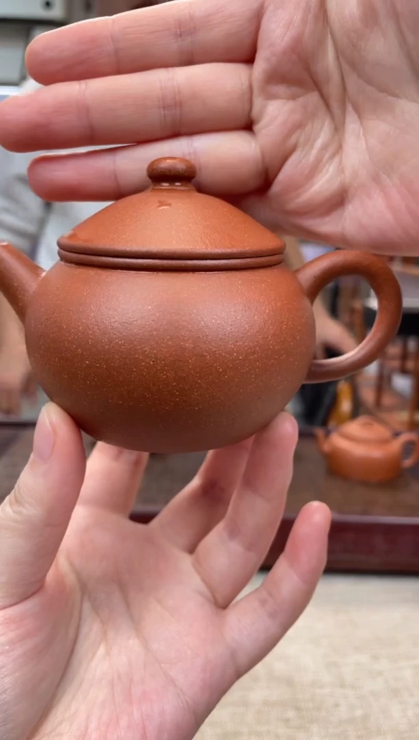 【闪购商品】紫砂茶壶降坡 笠帽