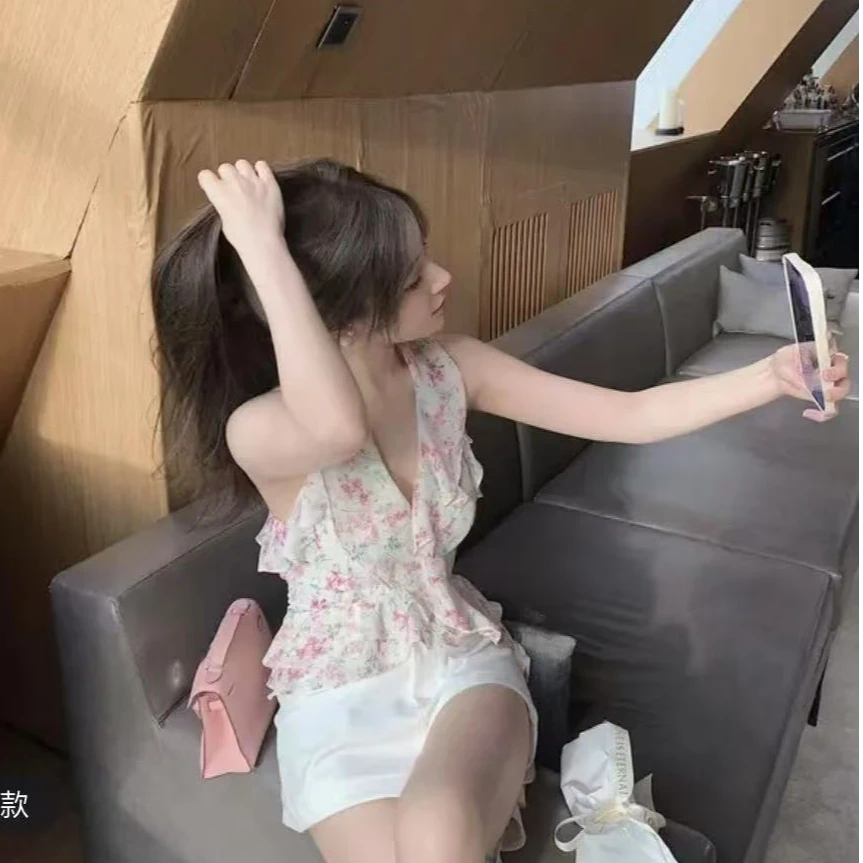 【LILYLIKES】万搭热裤” 紧身高腰辣妹风 金扣基础款短裤