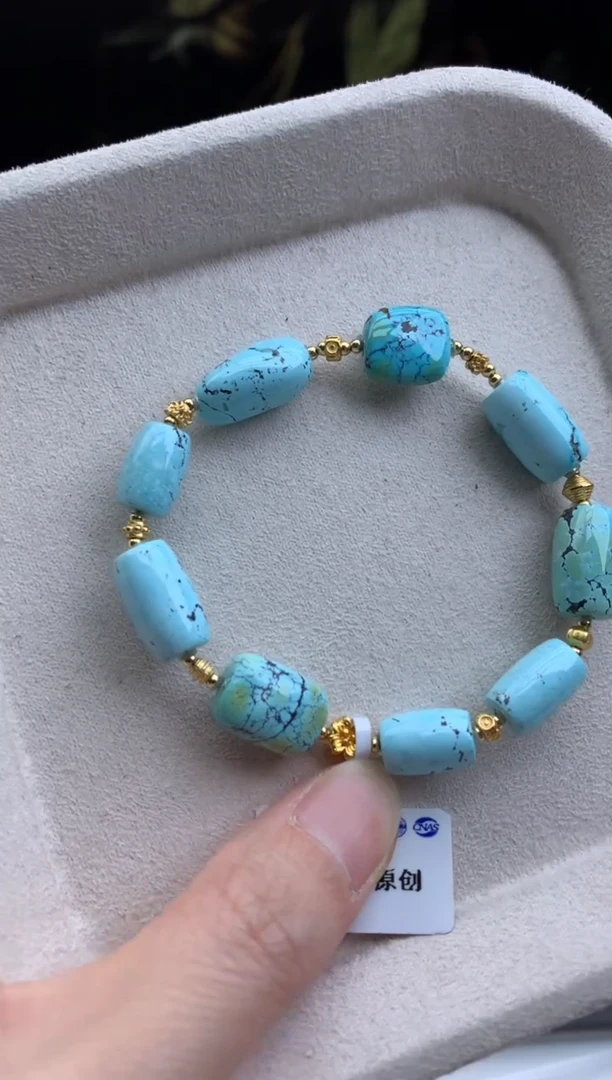 未镶嵌绿松石手串茜.Q 107