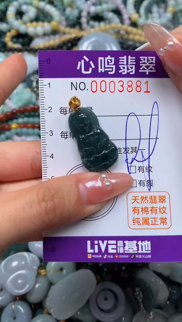 颈饰未镶嵌翡翠闪购003881