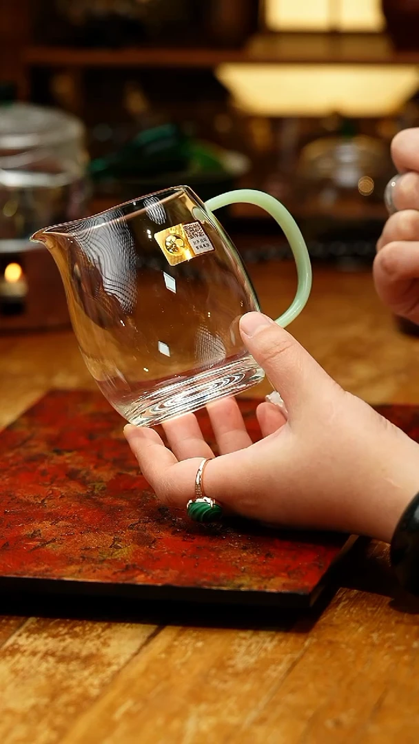 【闪购商品】禾器/晶彩澄然茶海/浅玉色