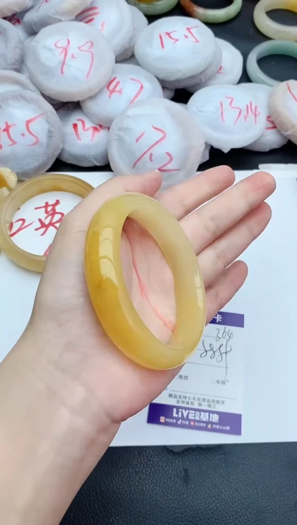 未镶嵌手镯石英质玉364+58/59