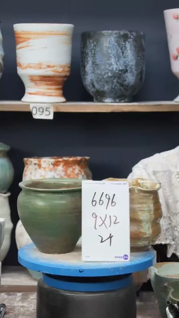 江西景德镇花盆默认微瑕6696