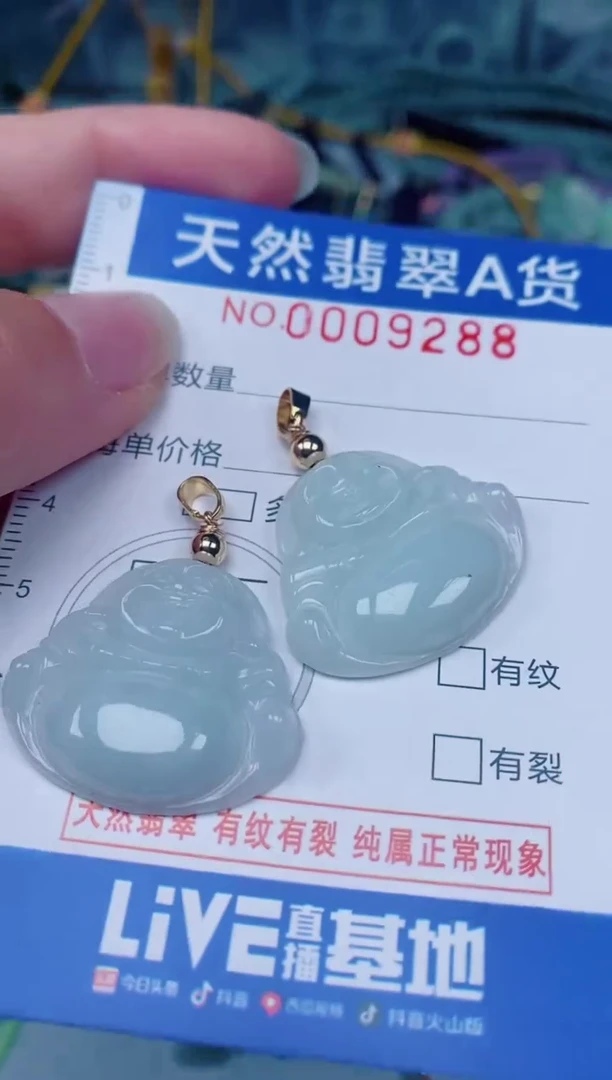 颈饰未镶嵌翡翠00009288