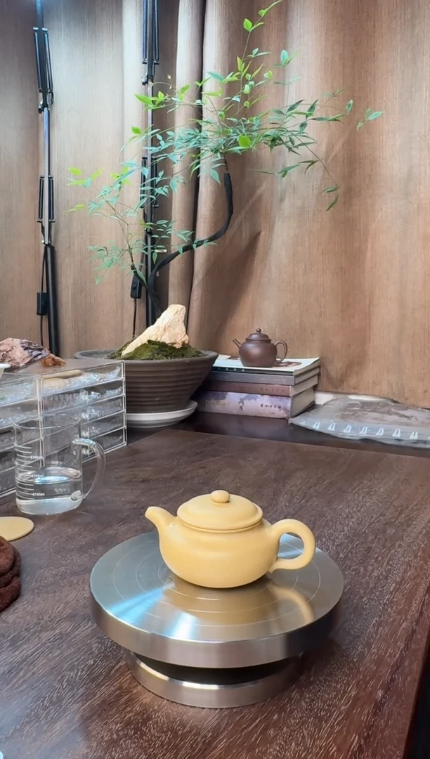 茶壶紫砂景州仿古-半手精工（大水潭本绿）容量140CC“支持全国检测”
