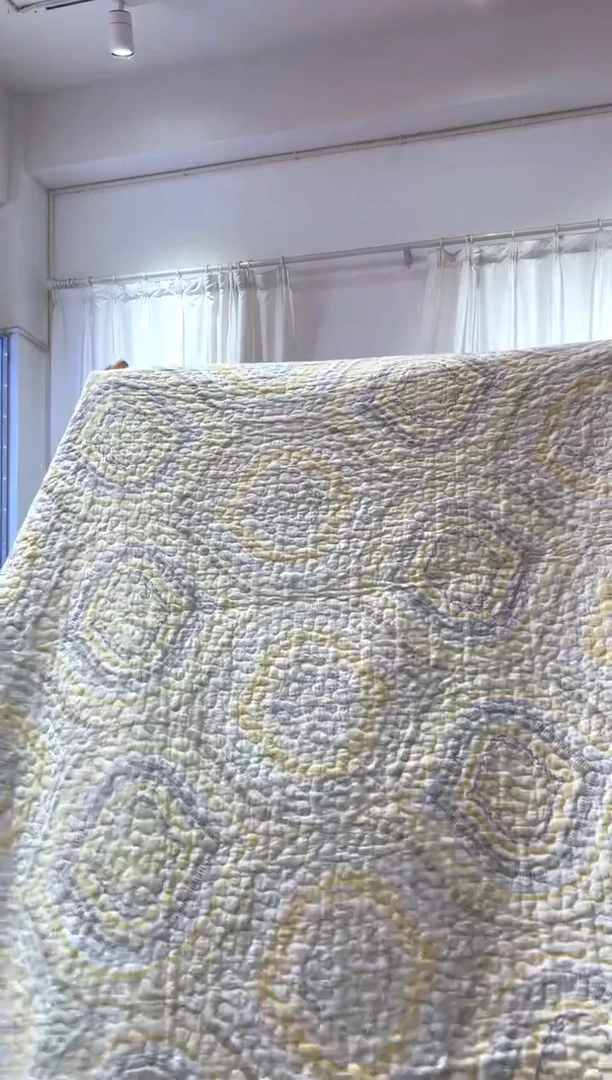 棉220*240纯棉床盖114号微瑕