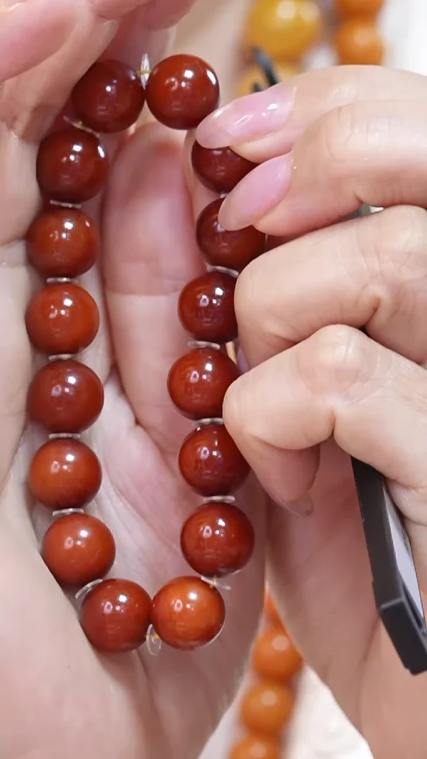 蜜蜡颈饰未镶嵌22-8867天然蜜蜡珠宝奇石云端妖孽全部保真