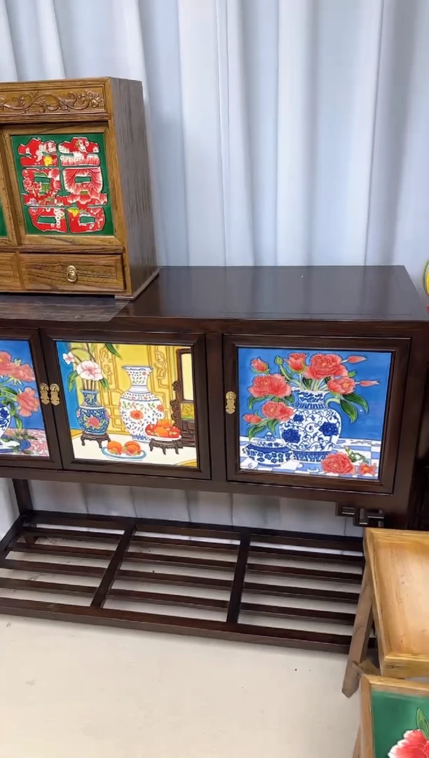 陶瓷新款  三门柜