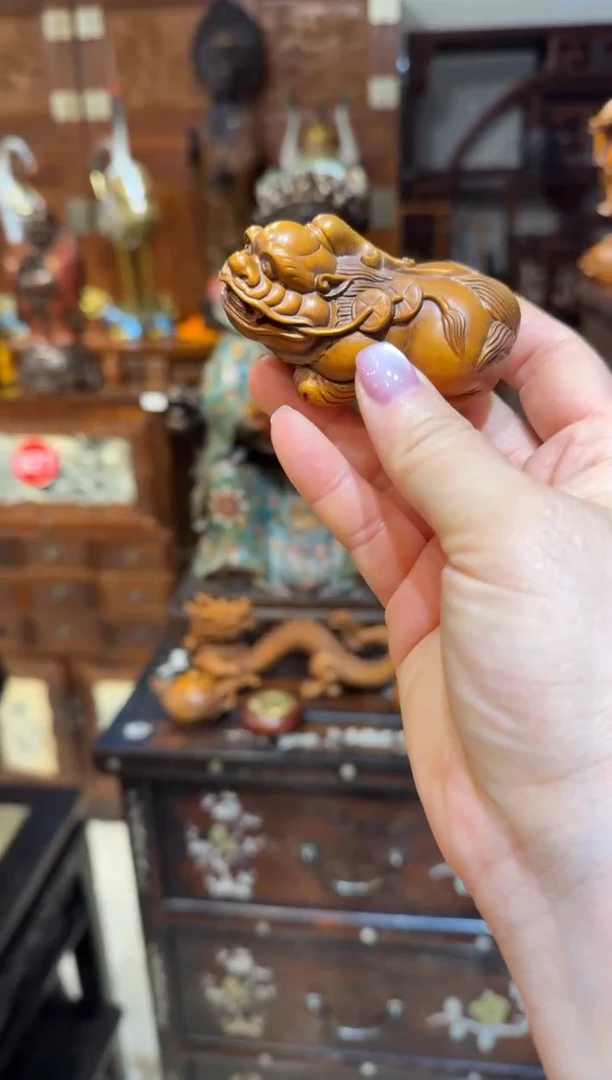 木黄杨木貔貅68.88888888888888888