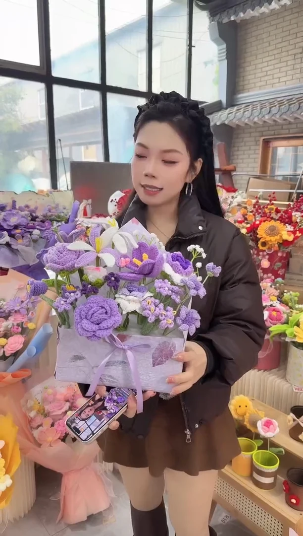 非遗手工定制花束，孤品清仓！