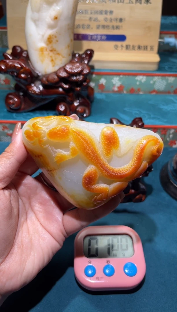 未镶嵌和田玉挂件一**凉1