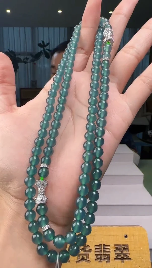 翡翠未镶嵌项链XM@@WS50709073