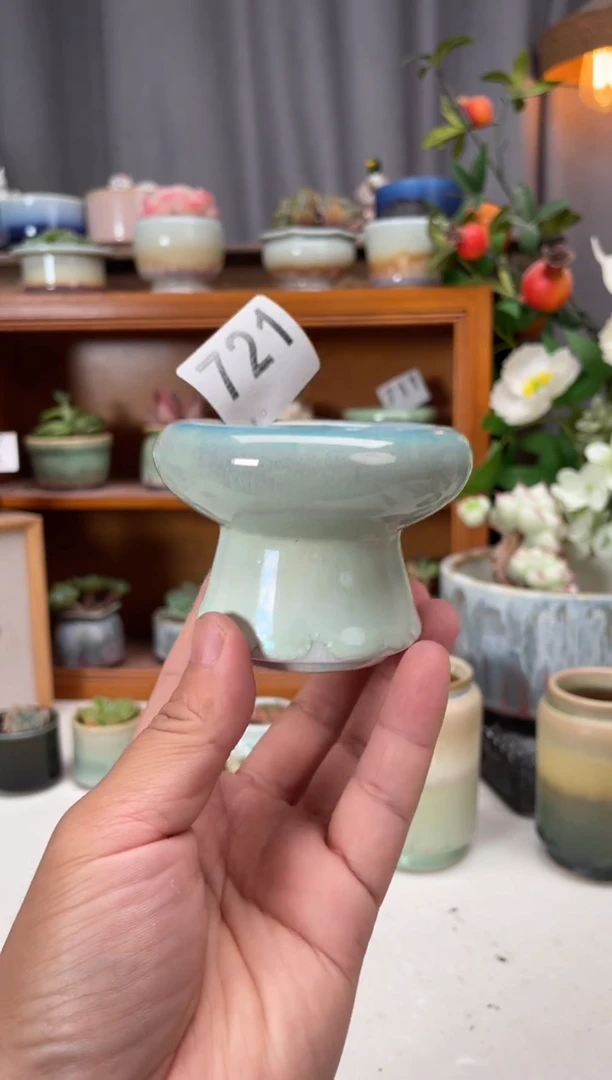 瓷片721知木小芳花盆