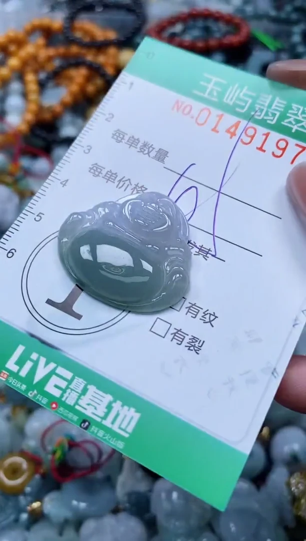 翡翠未镶嵌颈饰闪购0149197