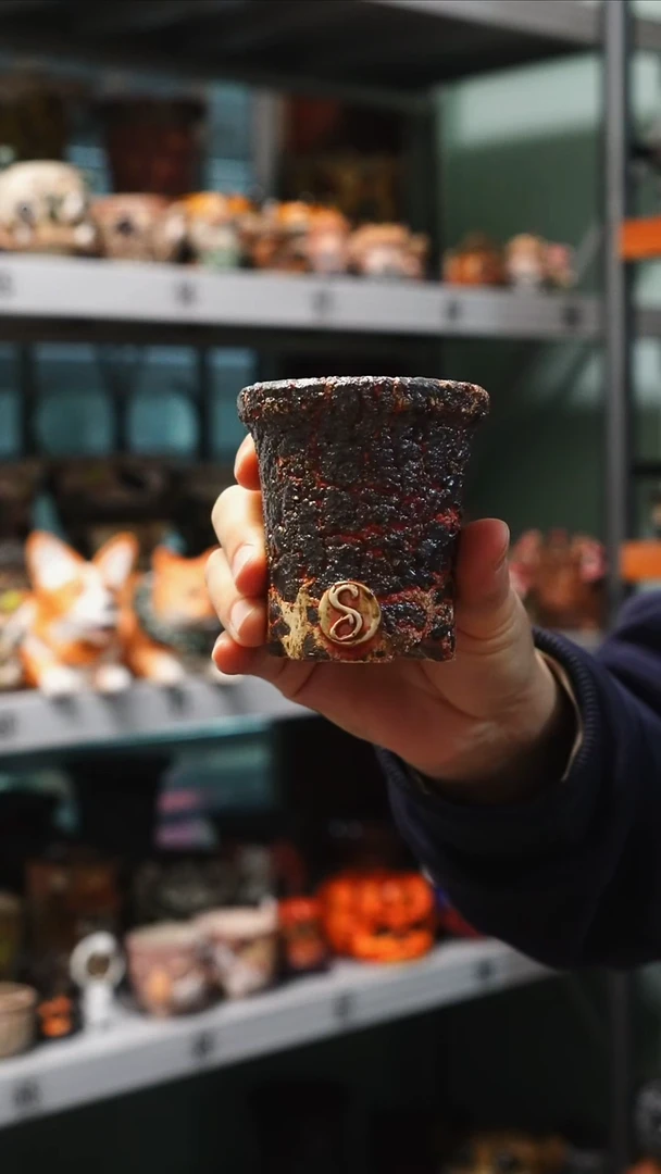 【闪购商品】陶泰国手工花盆   一物一拍 00178