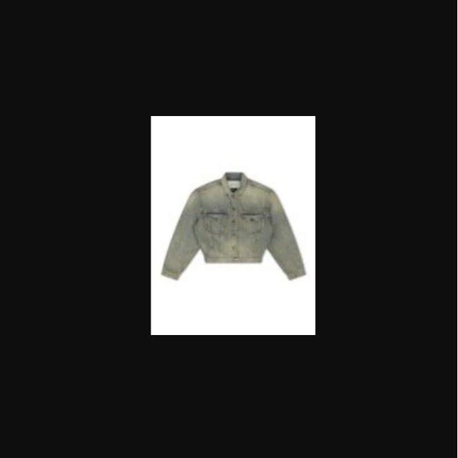 【ENTIRE STUDIOS计师品牌】SND AW25 纽扣口袋牛仔外套