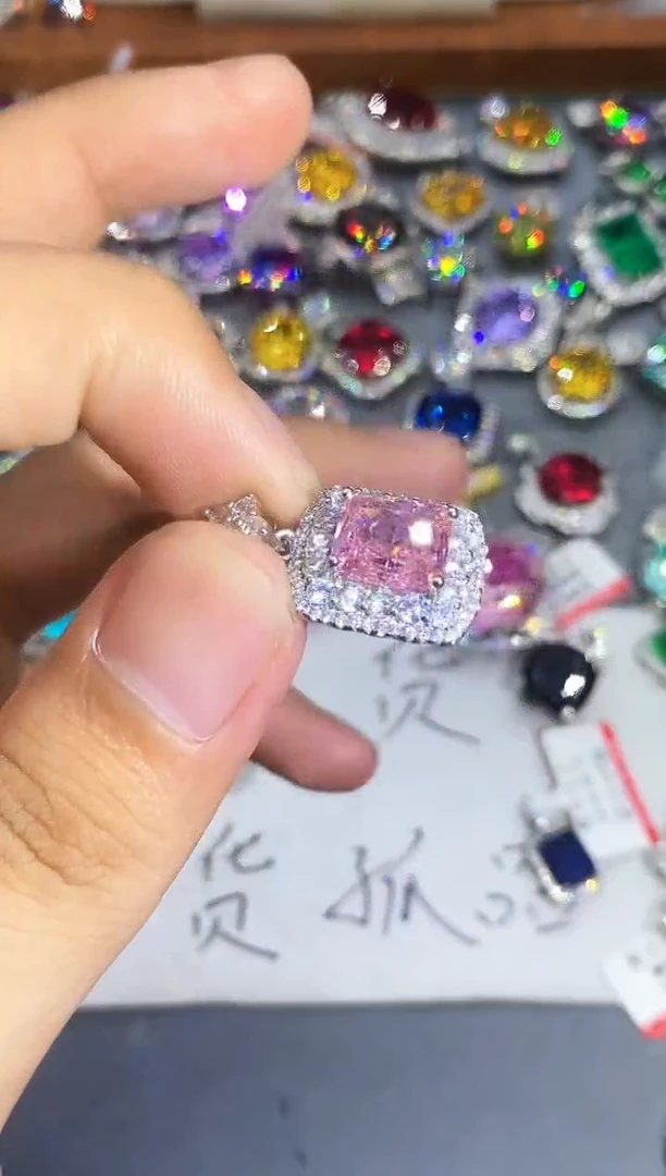 合金石英质玉戒指6