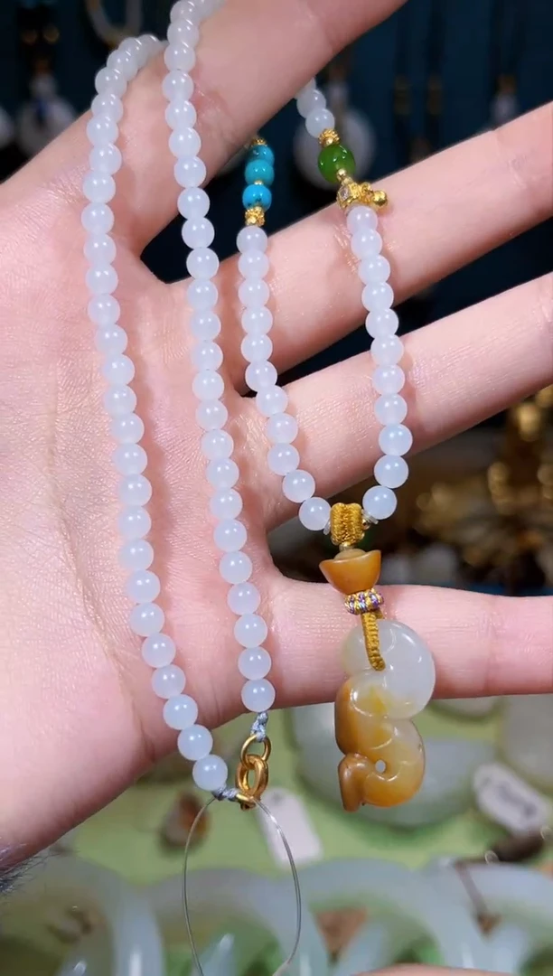 【闪购商品】和田玉颈饰未镶嵌LJ20250209006