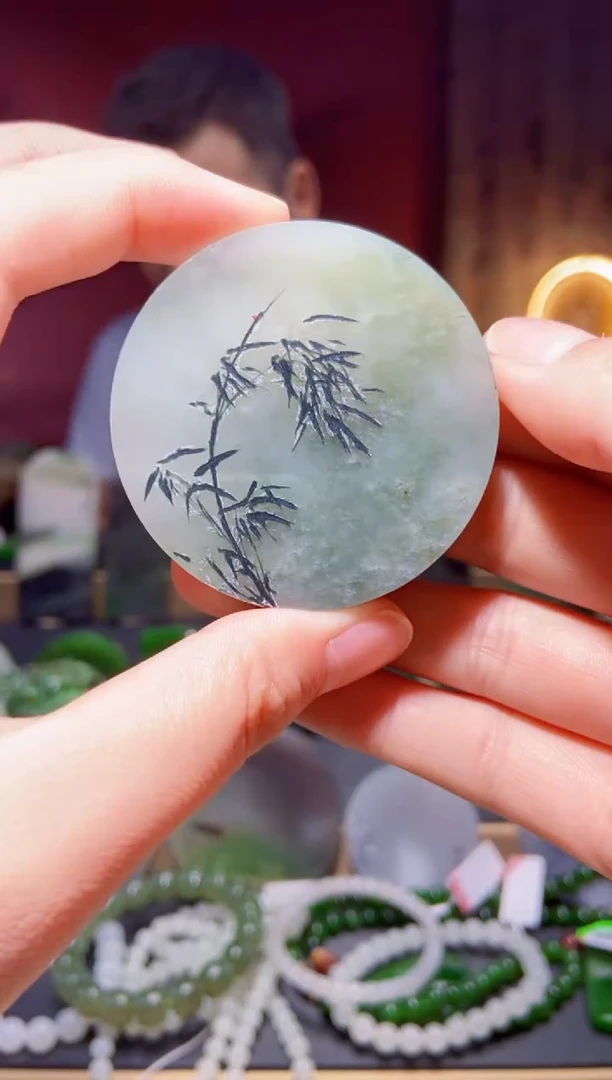 和田玉未镶嵌挂件yc