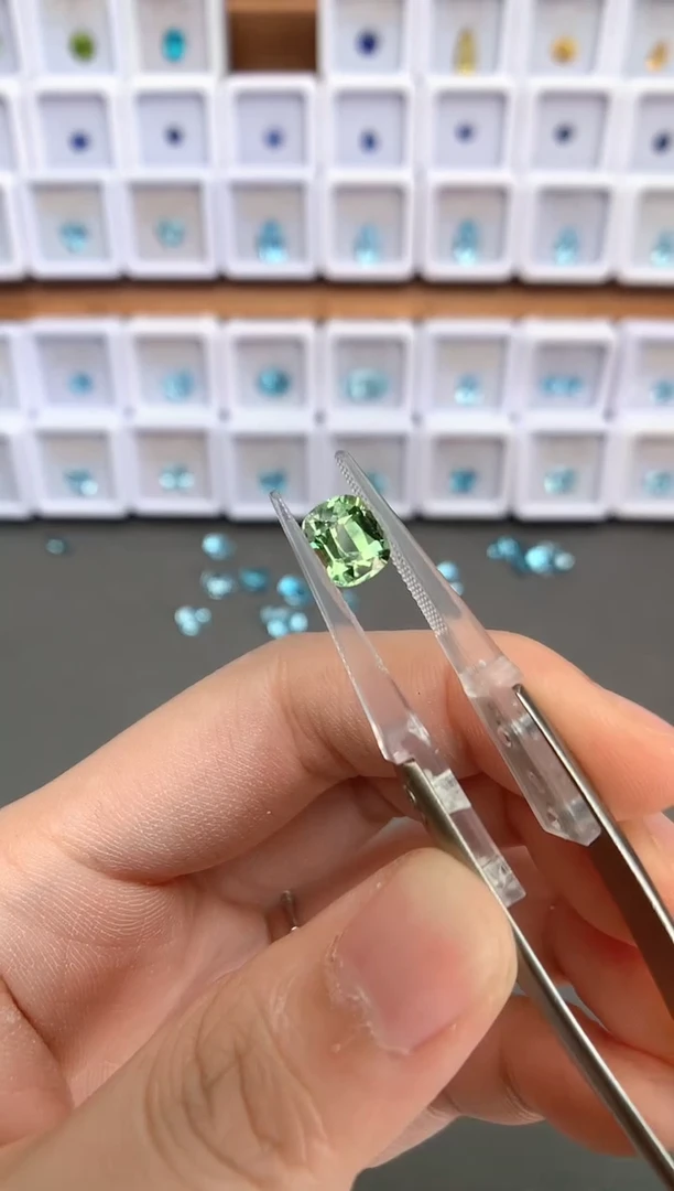 未镶嵌裸石定制碧玺1.9ct
