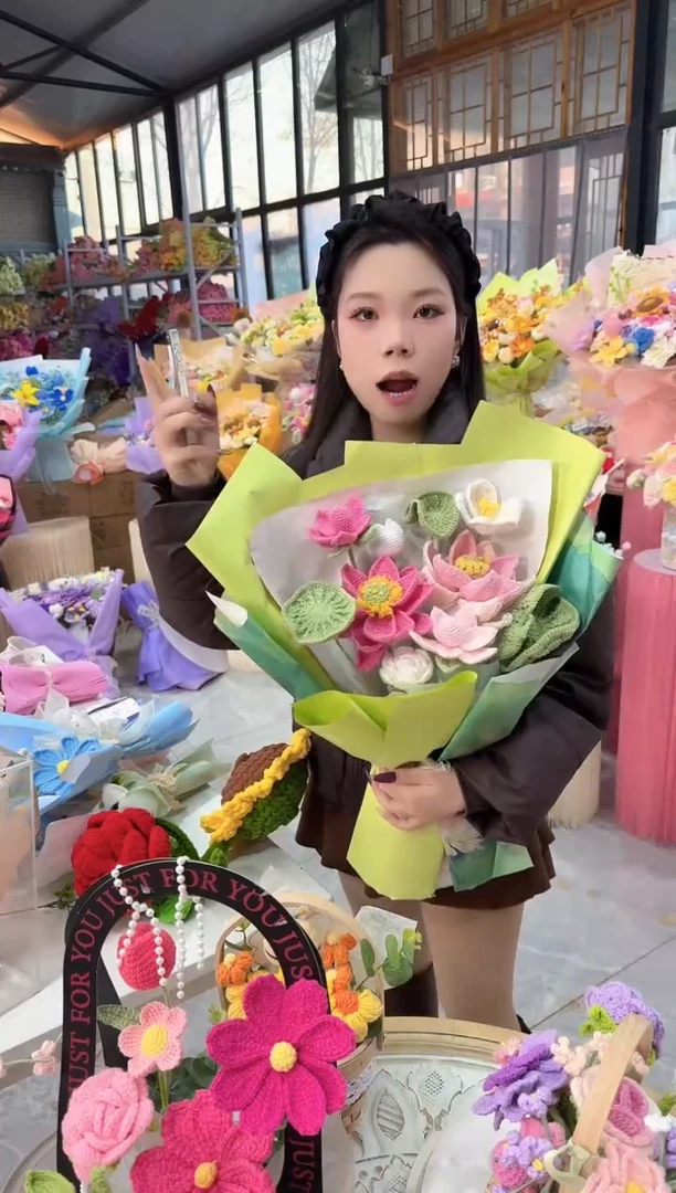 非遗手工花束，孤品清仓！！