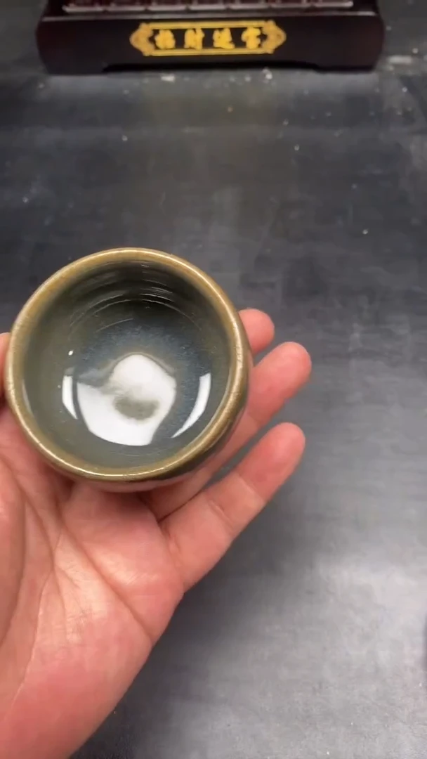 茶盏茶沫玉子禅定 精美主人杯