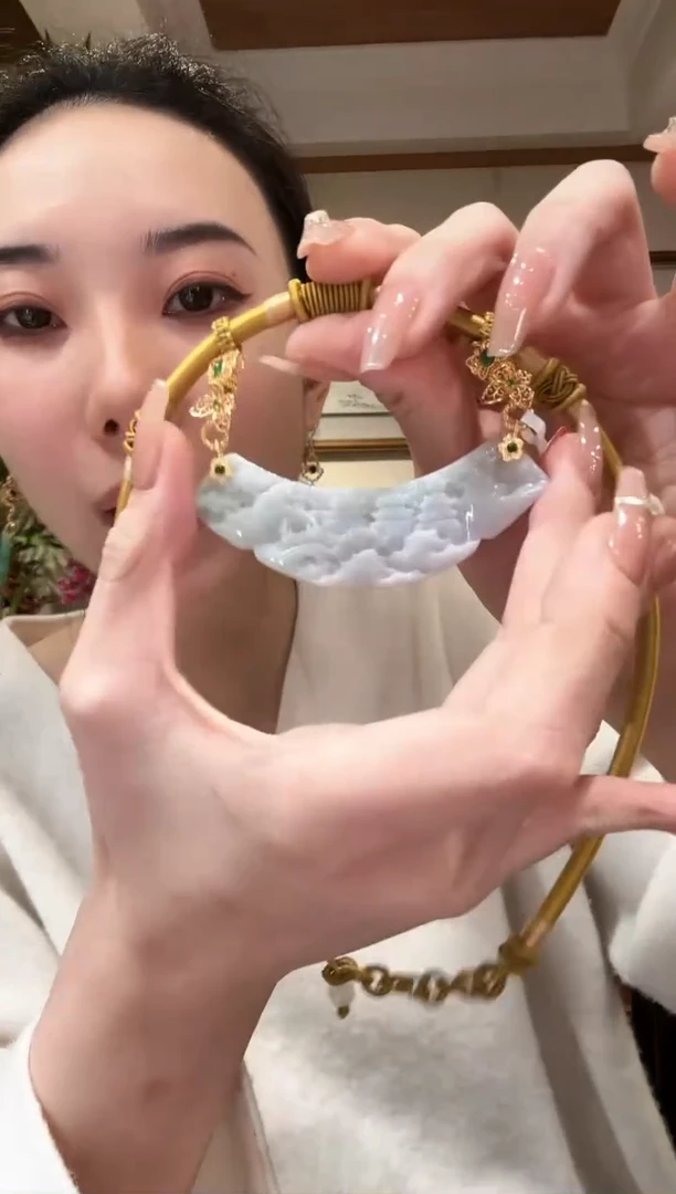 【闪购商品】翡翠颈饰未镶嵌国风