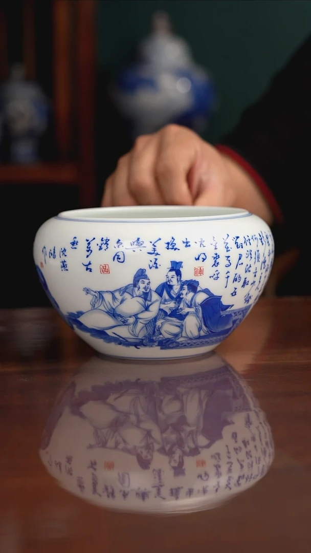 原九段画师沈燕鸿非遗传承人