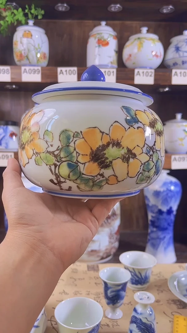 迎君陶瓷纯手工手绘11