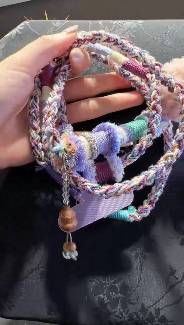 未镶嵌手绳水晶手机绳