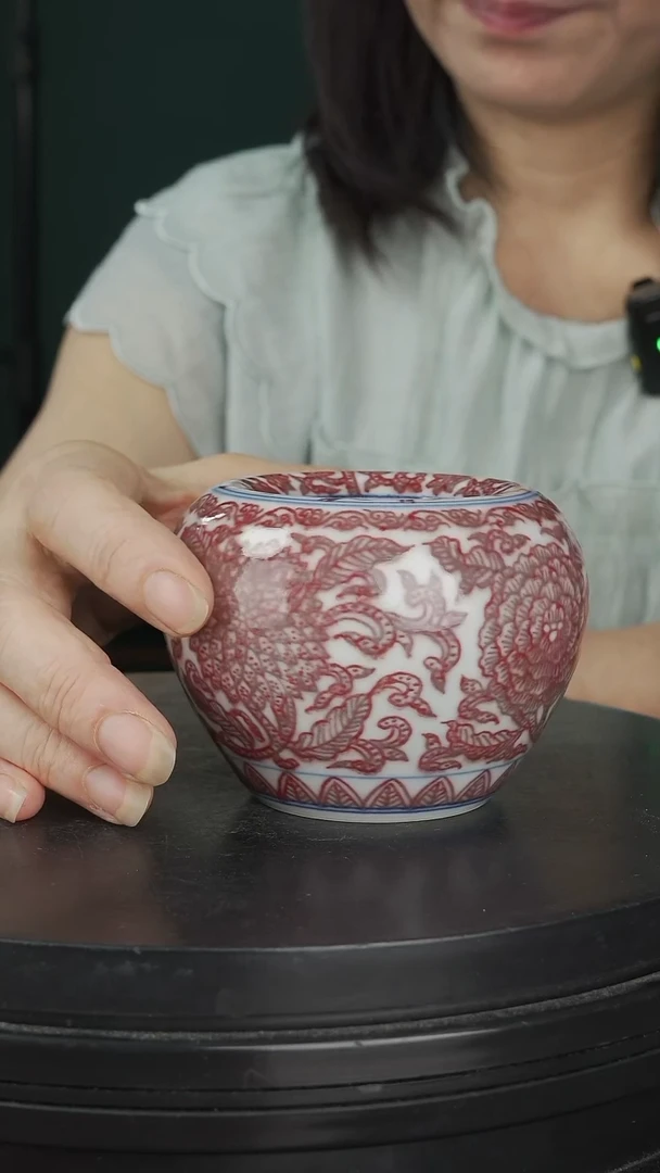 其他釉里红苹果尊