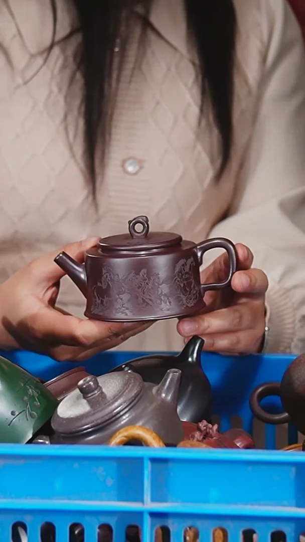 宜兴原矿紫砂壶茶壶180C