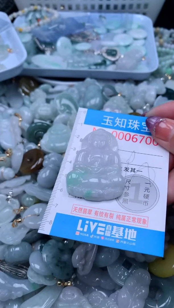 翡翠未镶嵌吊坠(不含链)6700