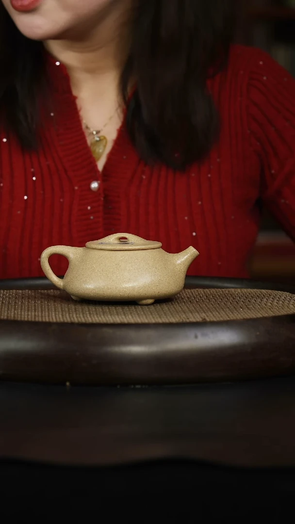 茶壶紫砂紫砂壶17 本山芝麻段 满瓢