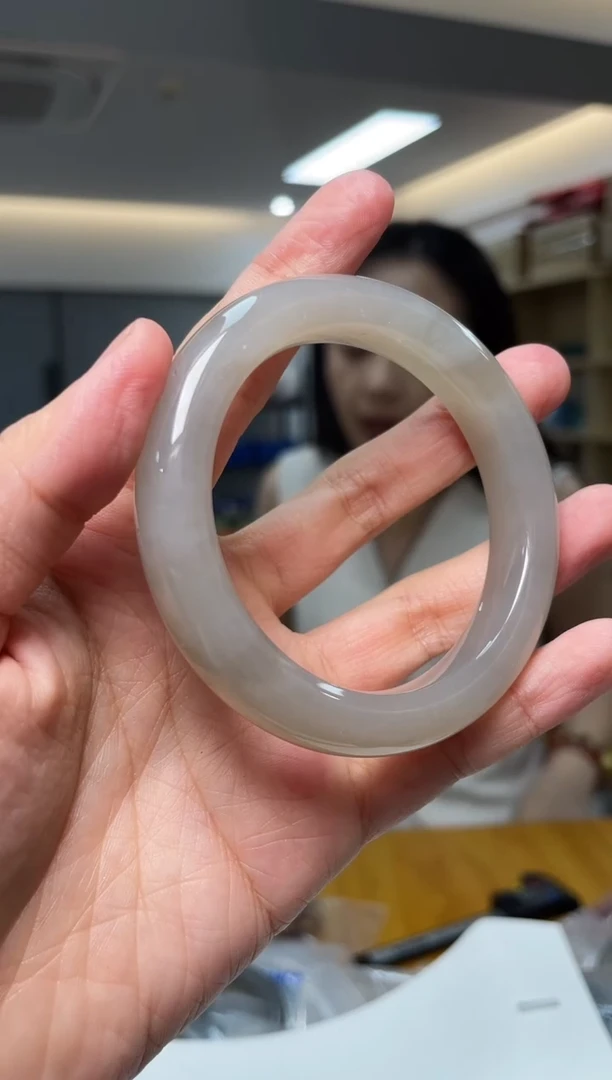 和田玉手镯未镶嵌（多样性单个发货）52+圈