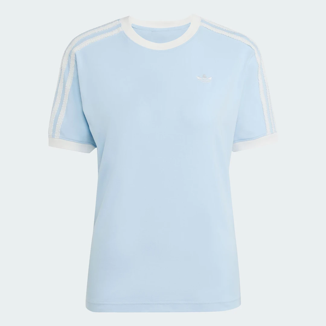 adidas/阿迪达斯女子三叶草短袖运动短袖百搭三色T恤 KC8820