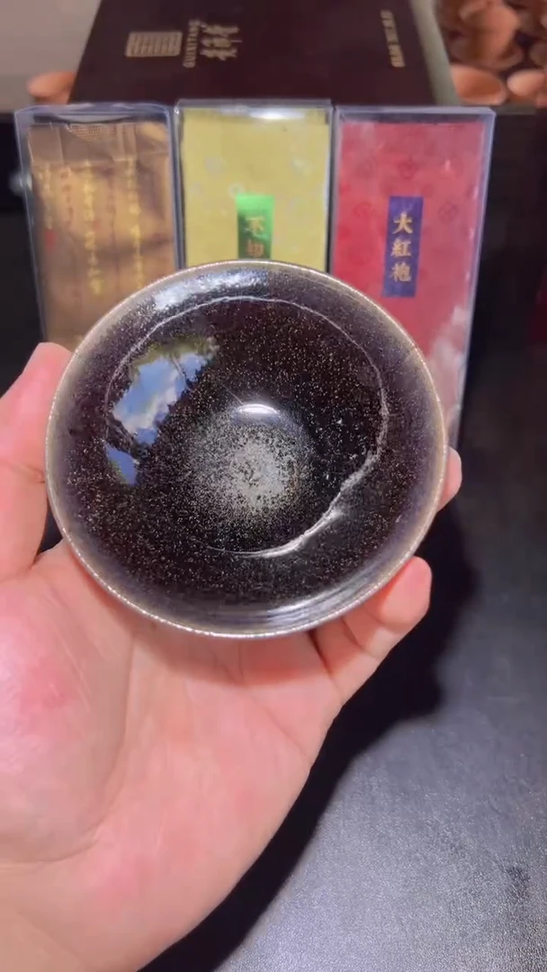 茶盏26柴烧建盏主人杯