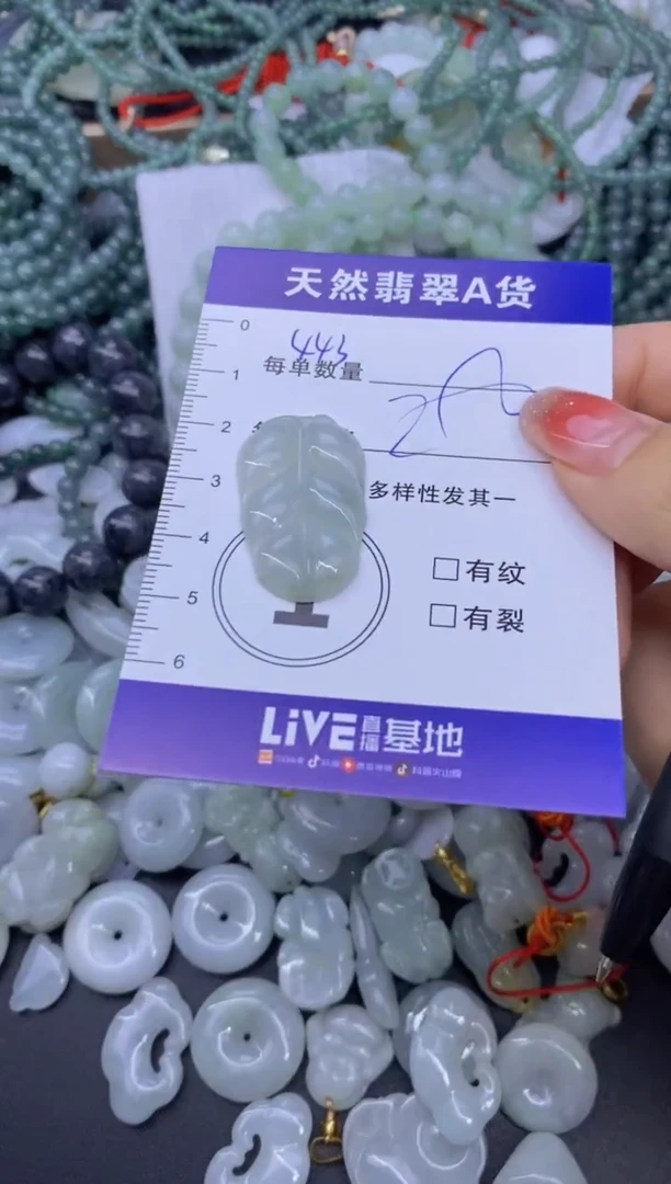 颈饰未镶嵌翡翠天然翡翠A货批量多样性发一件