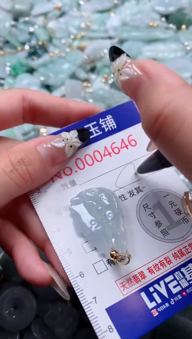 颈饰未镶嵌翡翠4646