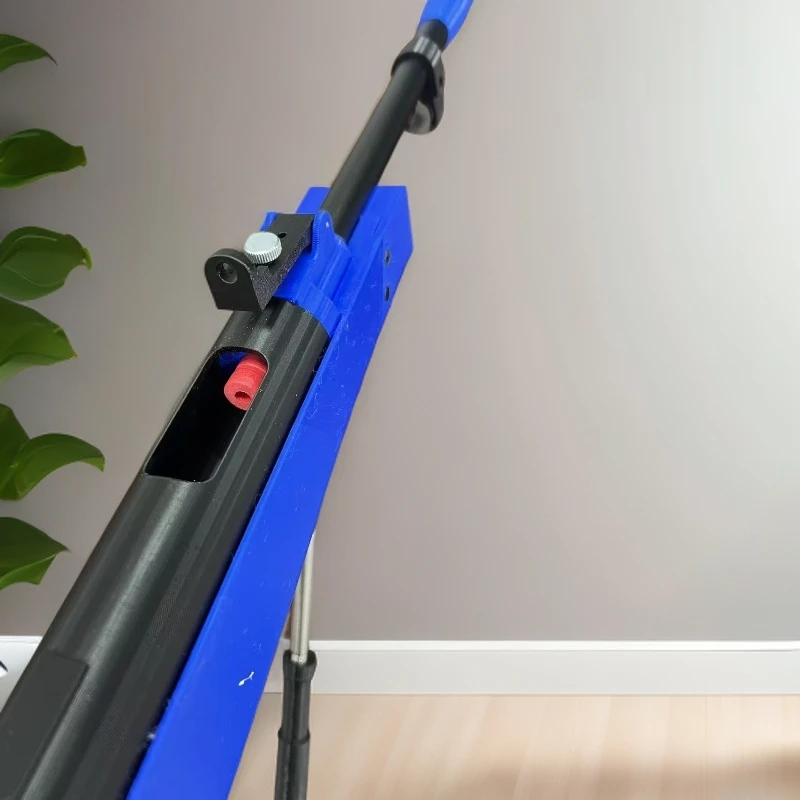 经典工字结构长款软蛋发射器玩具趣味射击适3D打印玩具