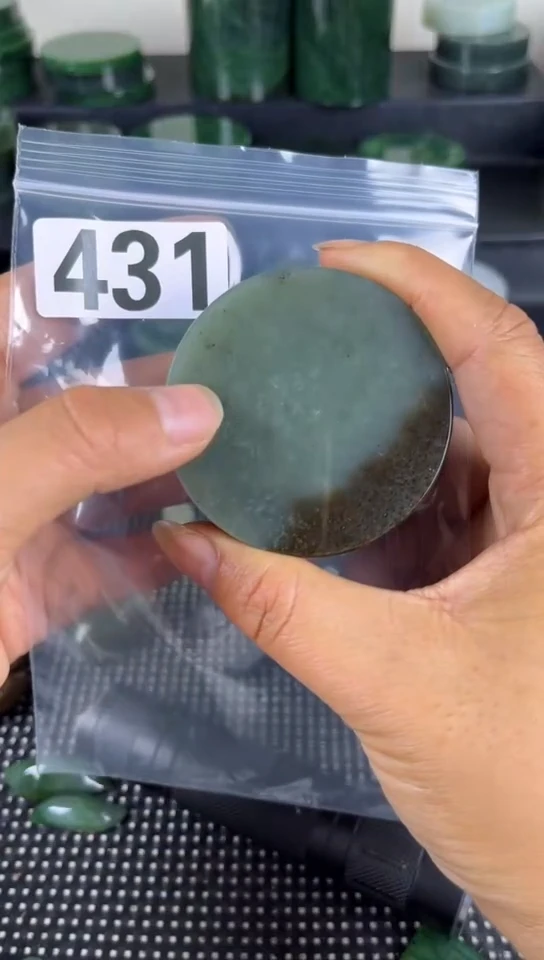 和田玉未镶嵌珠宝半成品镯芯