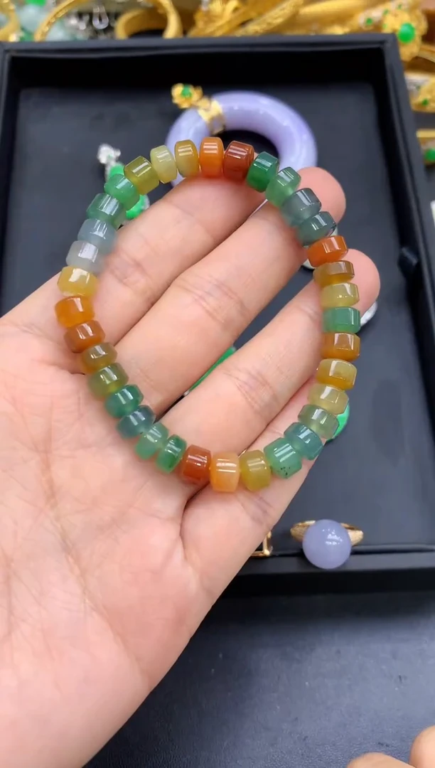 未镶嵌手串翡翠658-中国好珍宝