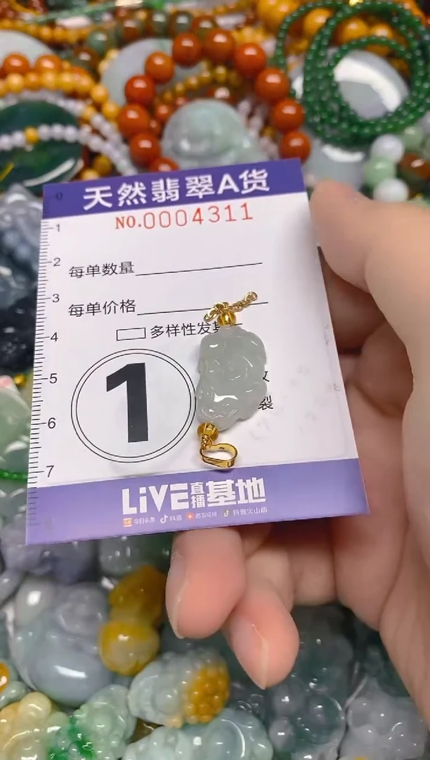 颈饰未镶嵌翡翠0004311