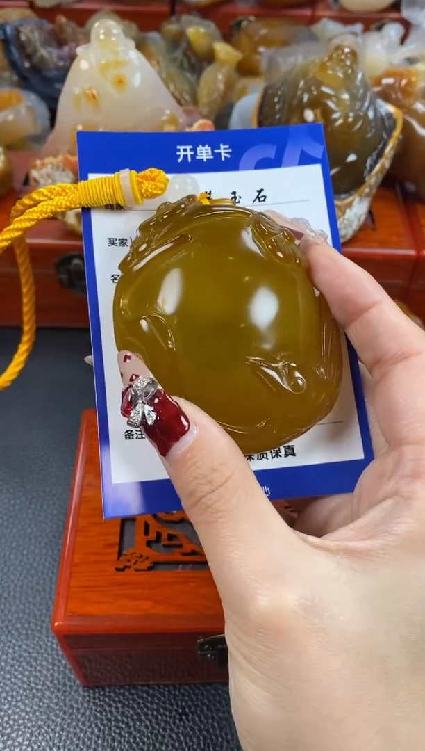 【闪购商品】玛瑙/玉髓手把未镶嵌1