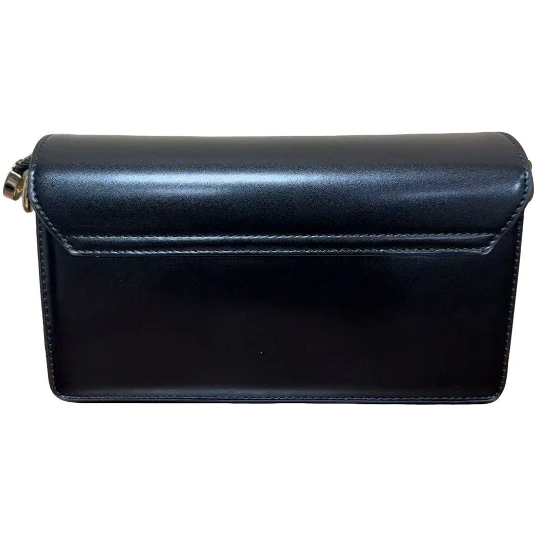 TOLEX2025新款手工时尚百女包k链条豆腐黑色21.5cm