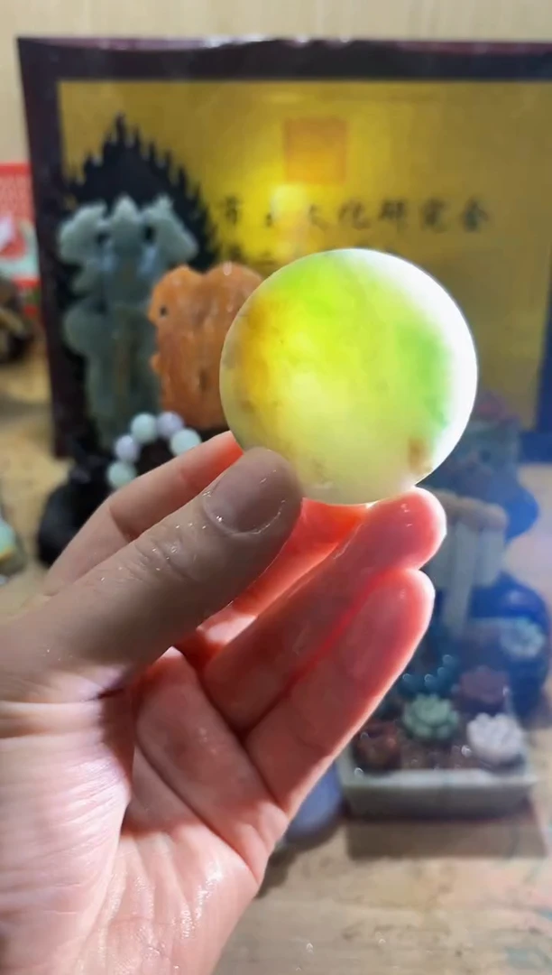 未镶嵌挂件翡翠A货常星8052